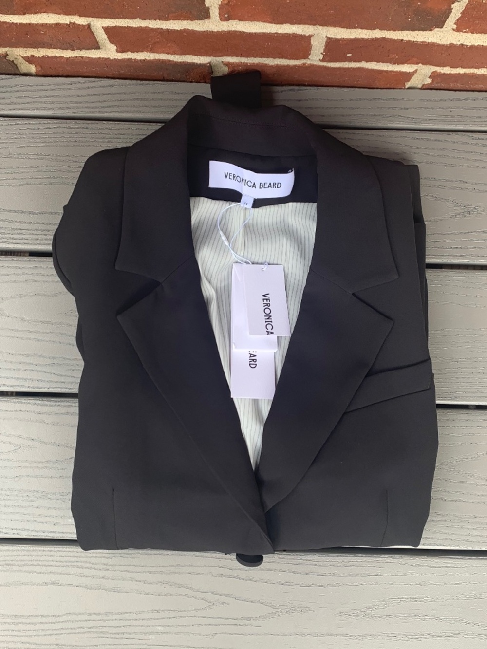Veronica Beard Ryanne Belted Dickey Jacket